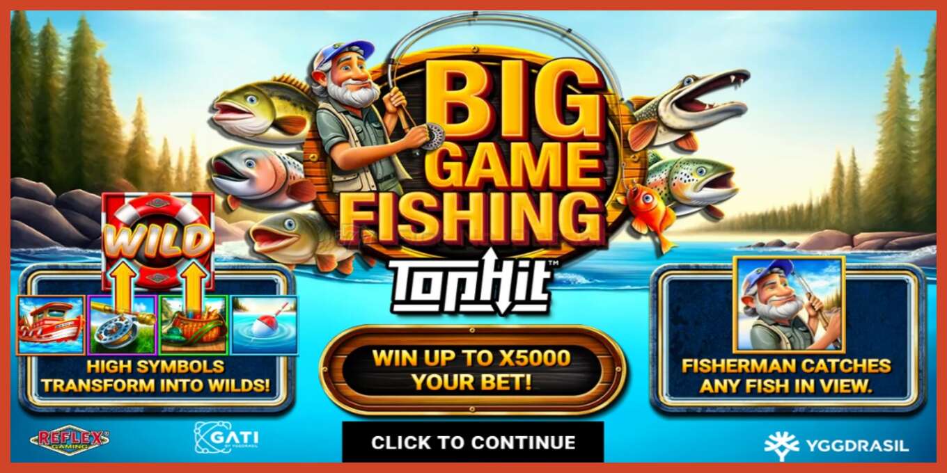 Անցքի սքրինշոթ: Big Game Fishing ոչ ավանդ, համարը - 1