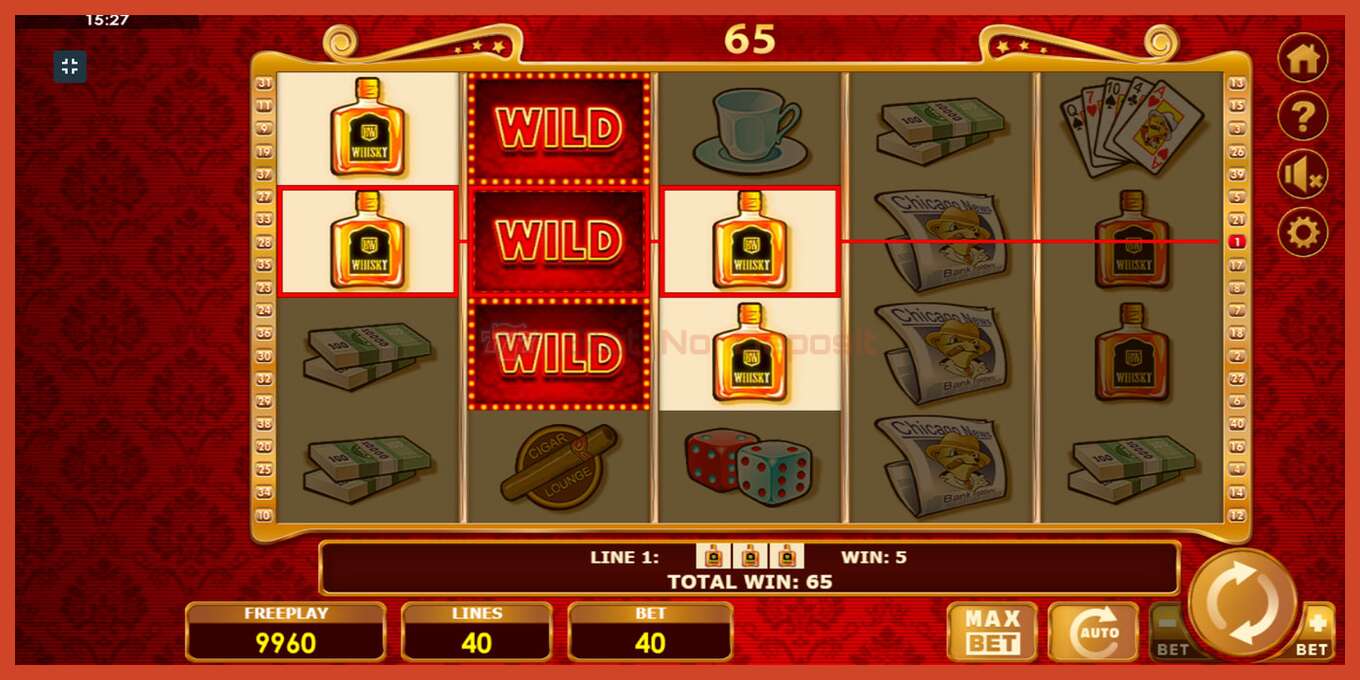 Slot screenshot: Billyonaire no deposit, number - 8