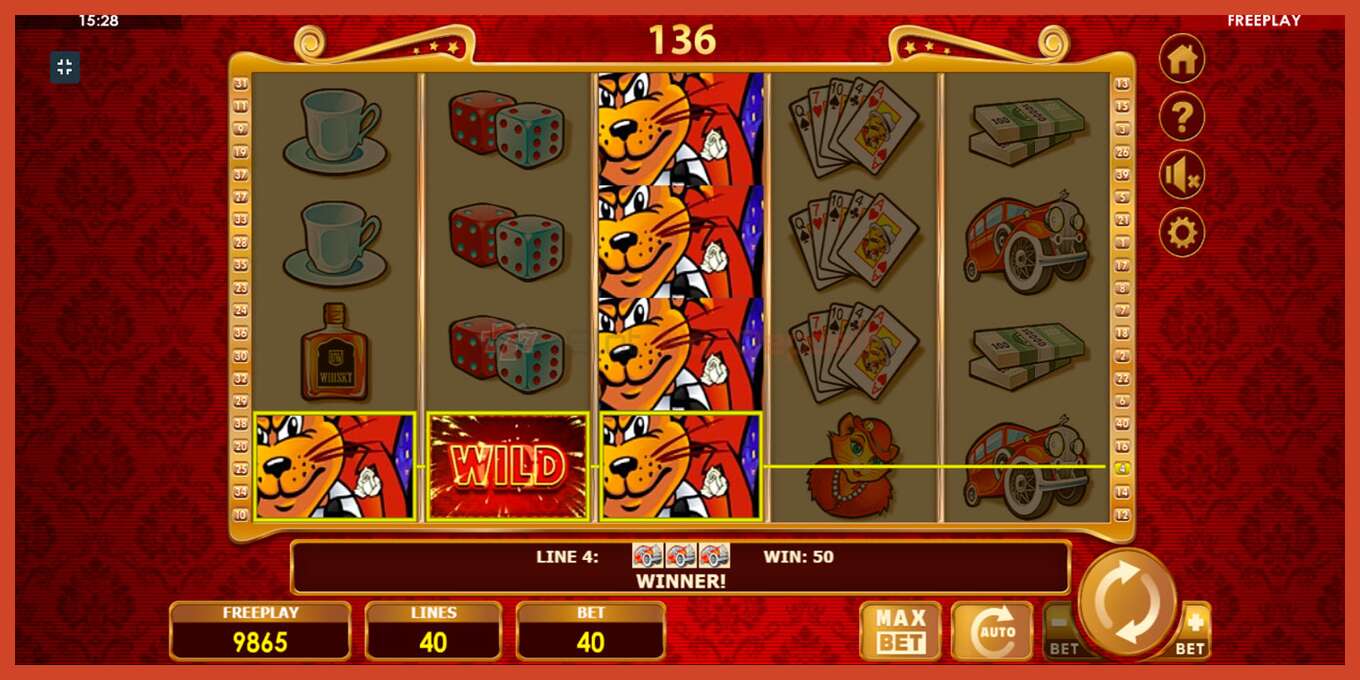 Slot screenshot: Billyonaire hakuna amana, nambari - 10