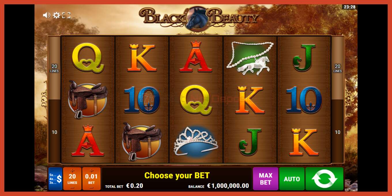 Slot скриншоту: Black Beauty депозит жок, саны - 1