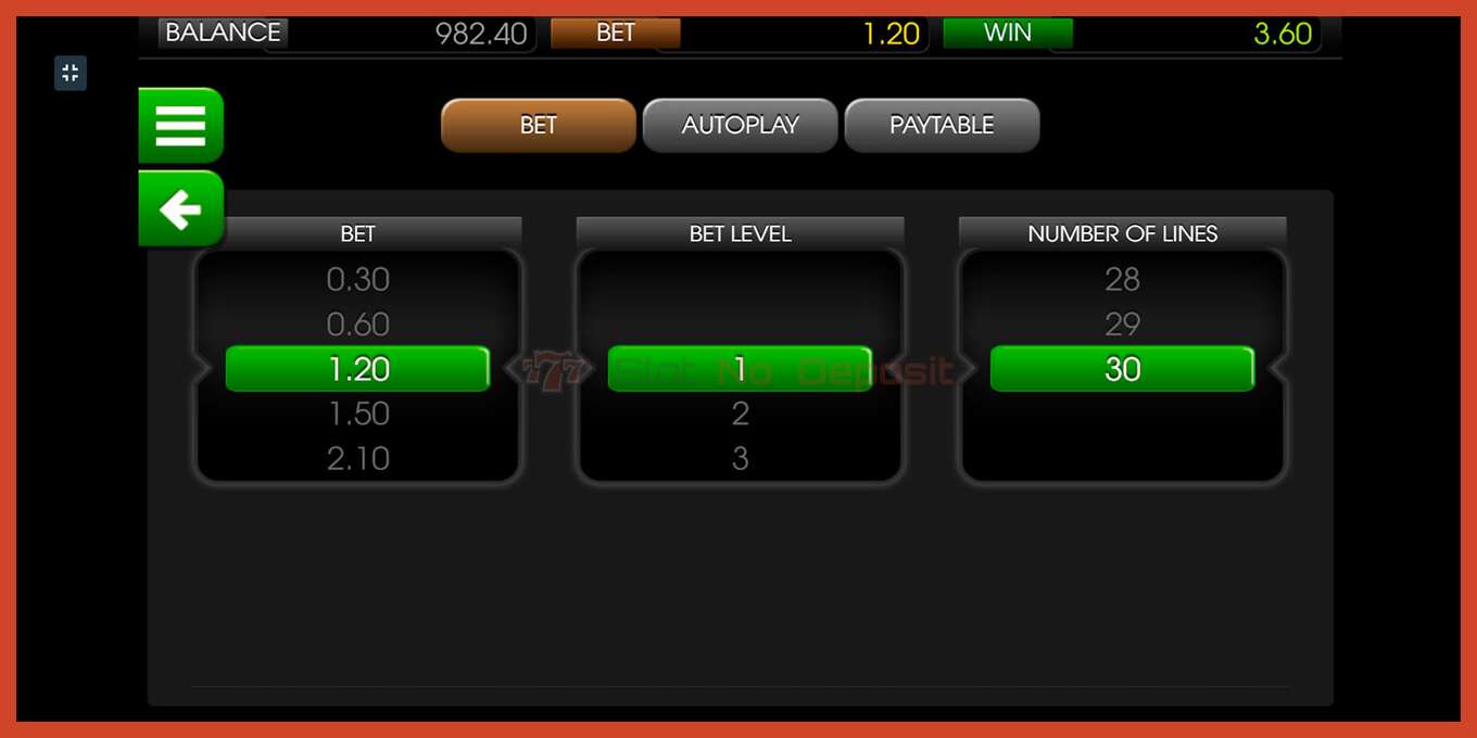 Slot screenshot: Black Gold no deposit, number - 10