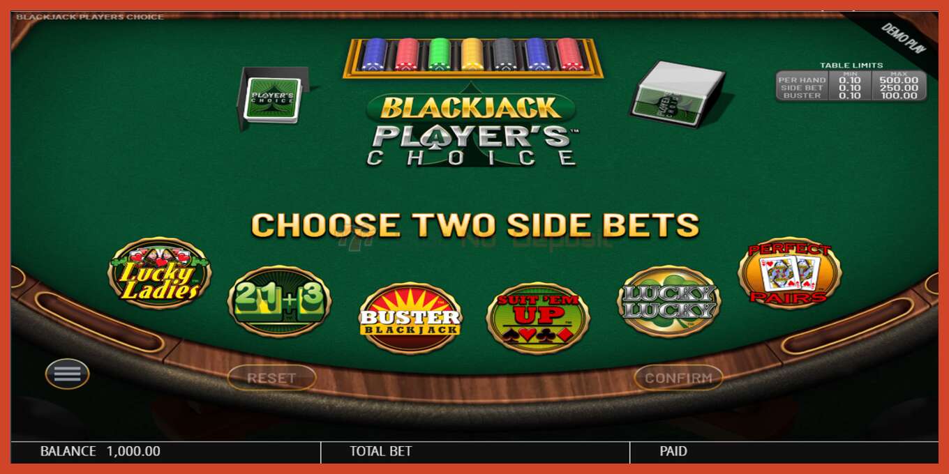 ஸ்லாட் ஸ்கிரீன்ஷாட்: Blackjack Players Choice வைப்பு இல்லை, எண் - 2