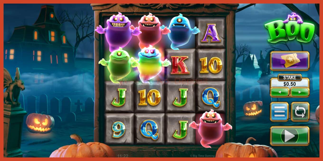 Slot screenshot: Boo no deposit, number - 2