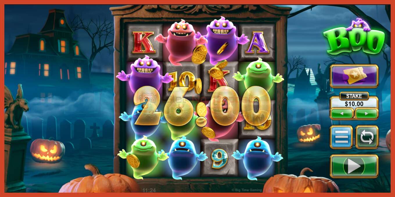 Slot screenshot: Boo no deposit, number - 3