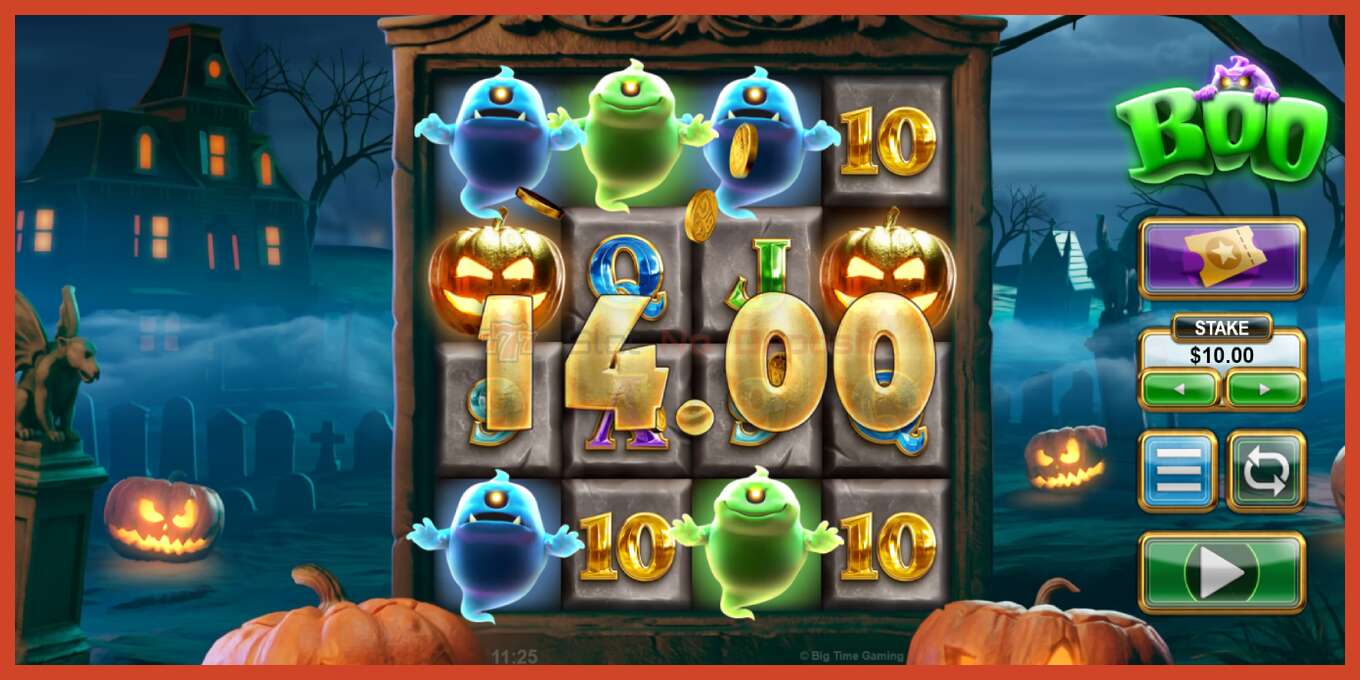 Slot screenshot: Boo no deposit, number - 4