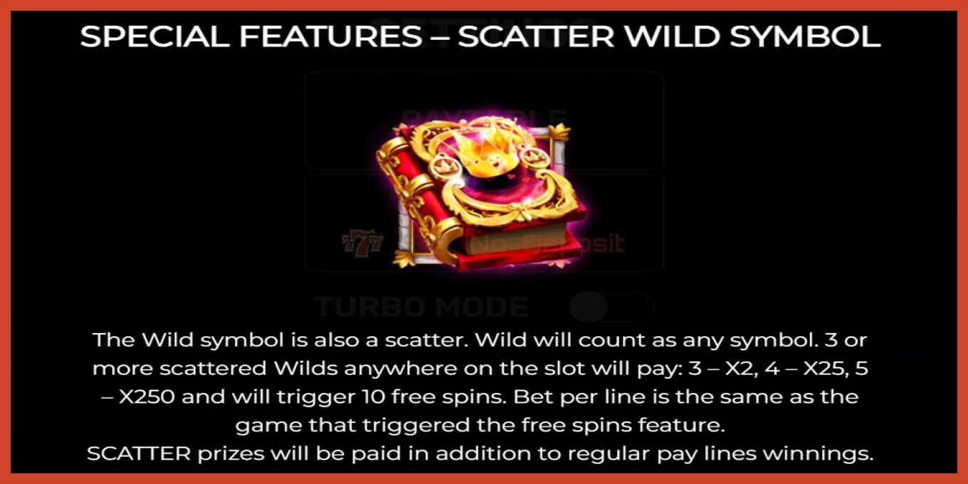 Slot screenshot: Book of Alice no deposit, number - 3