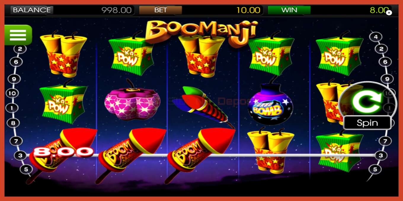 Slot screenshot: Boomanji no deposit, number - 2