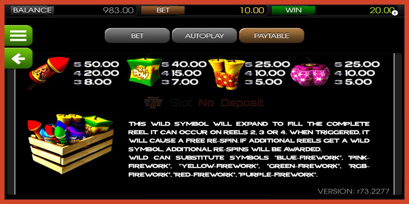 Slot screenshot: Boomanji no deposit, number - 6