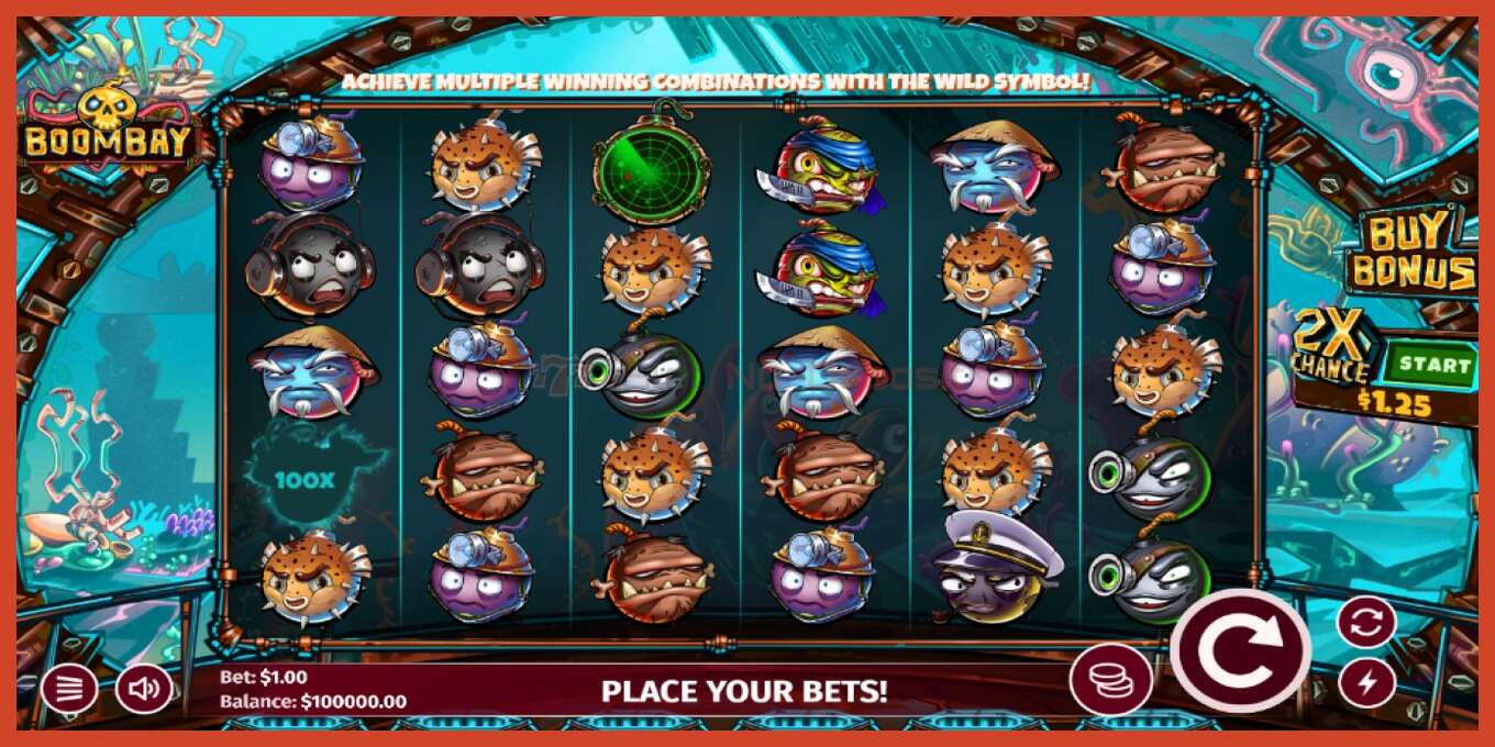 Slot screenshot: Boombay bez depozita, broj - 1