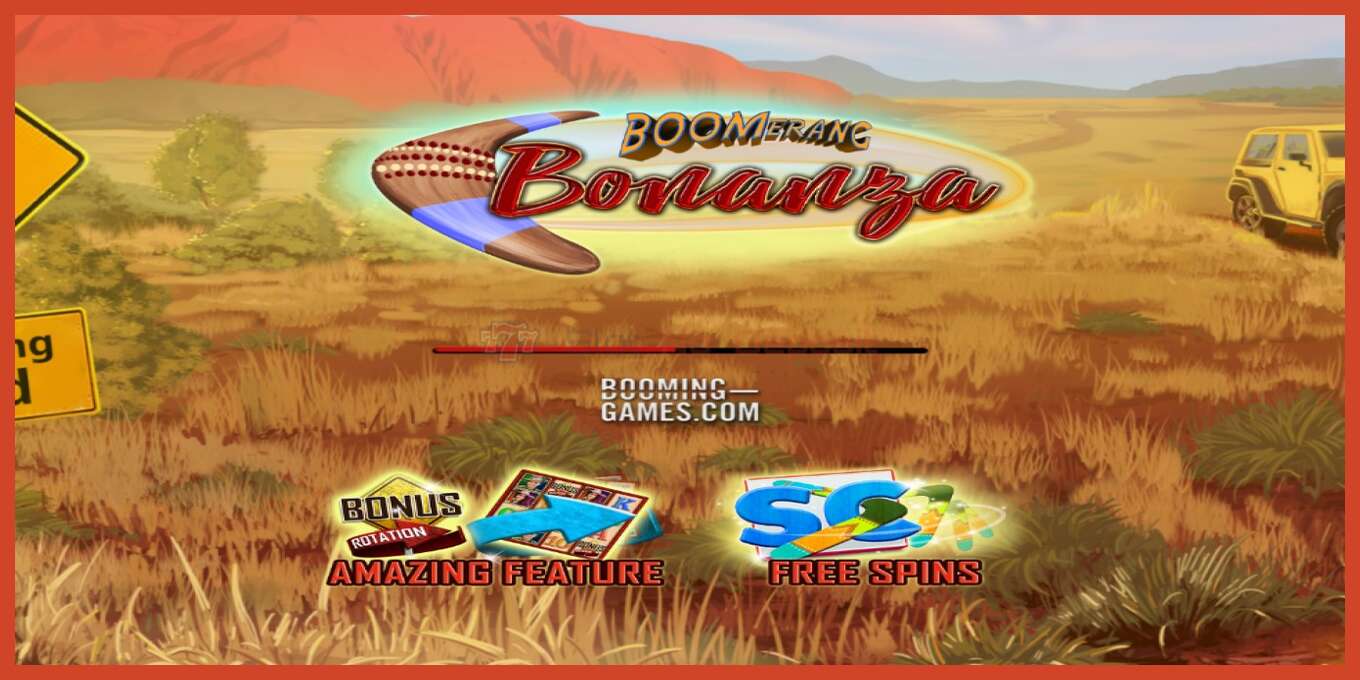 Slot screenshot: Boomerang Bonanza no deposit, number - 1