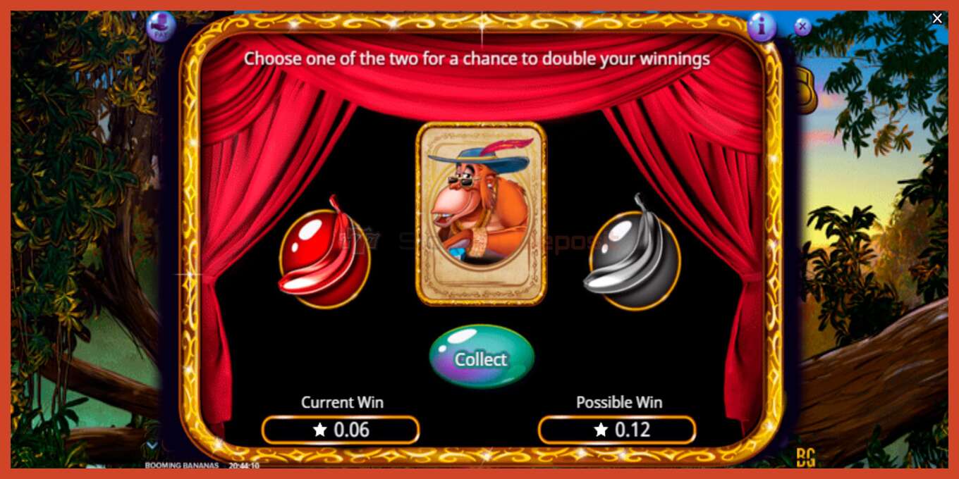 Captura de pantalla do slot: Booming Bananas sen depósito, número - 5