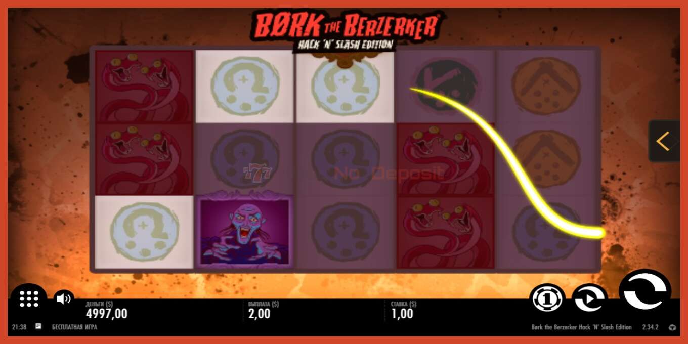 Slot screenshot: Bork The Berzerker no deposit, number - 2