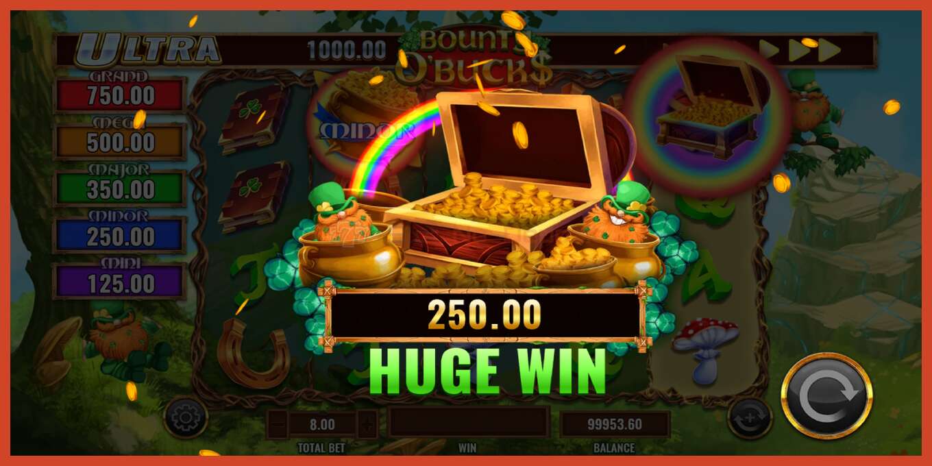 Tangkapan skrin slot: Bounty O Bucks tiada deposit, nombor - 4