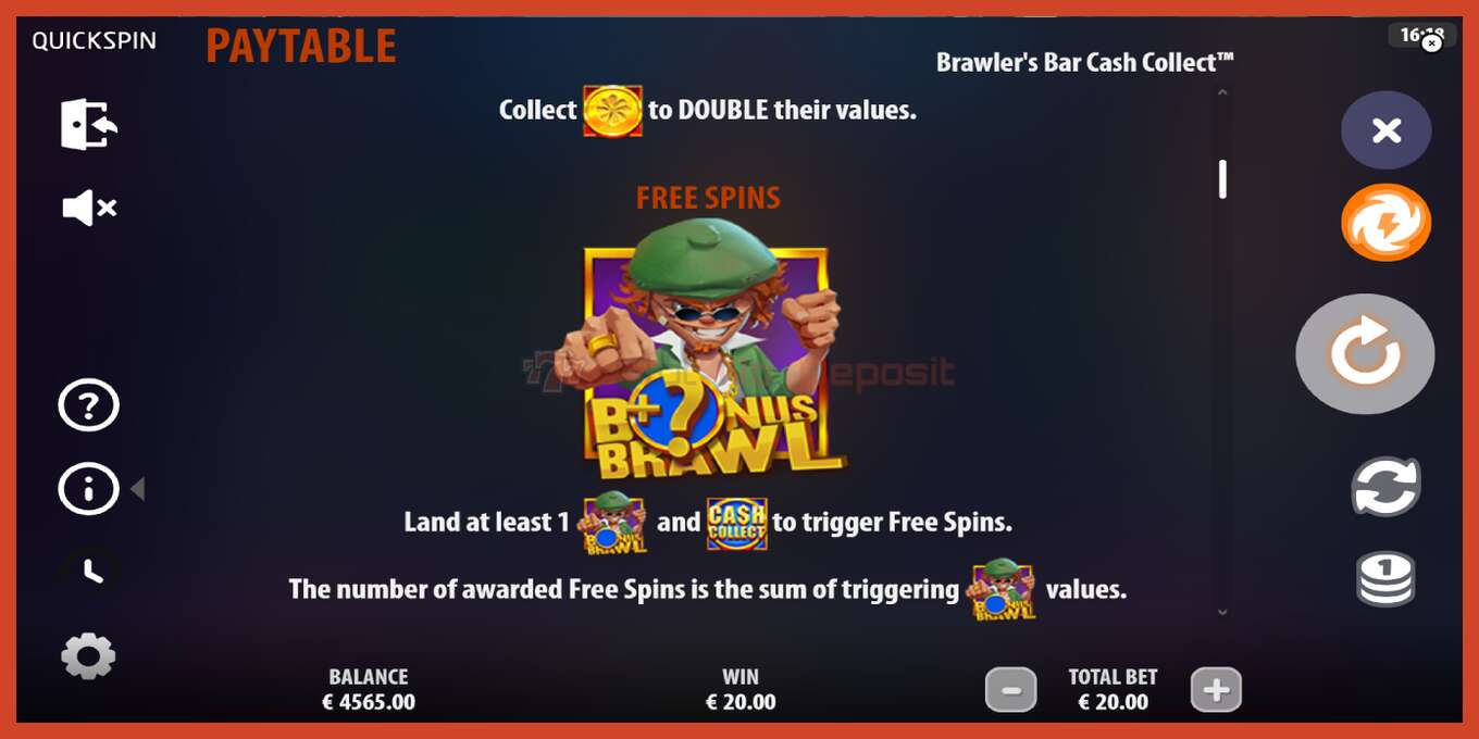 រូបថតអេក្រង់រន្ធ: Brawlers Bar Cash Collect គ្មានប្រាក់កក់, លេខ - 5