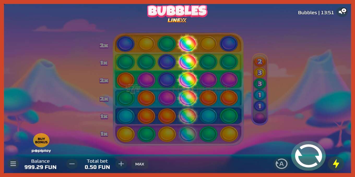 צילום מסך של חריץ: Bubbles ללא פיקדון, מִספָּר - 2