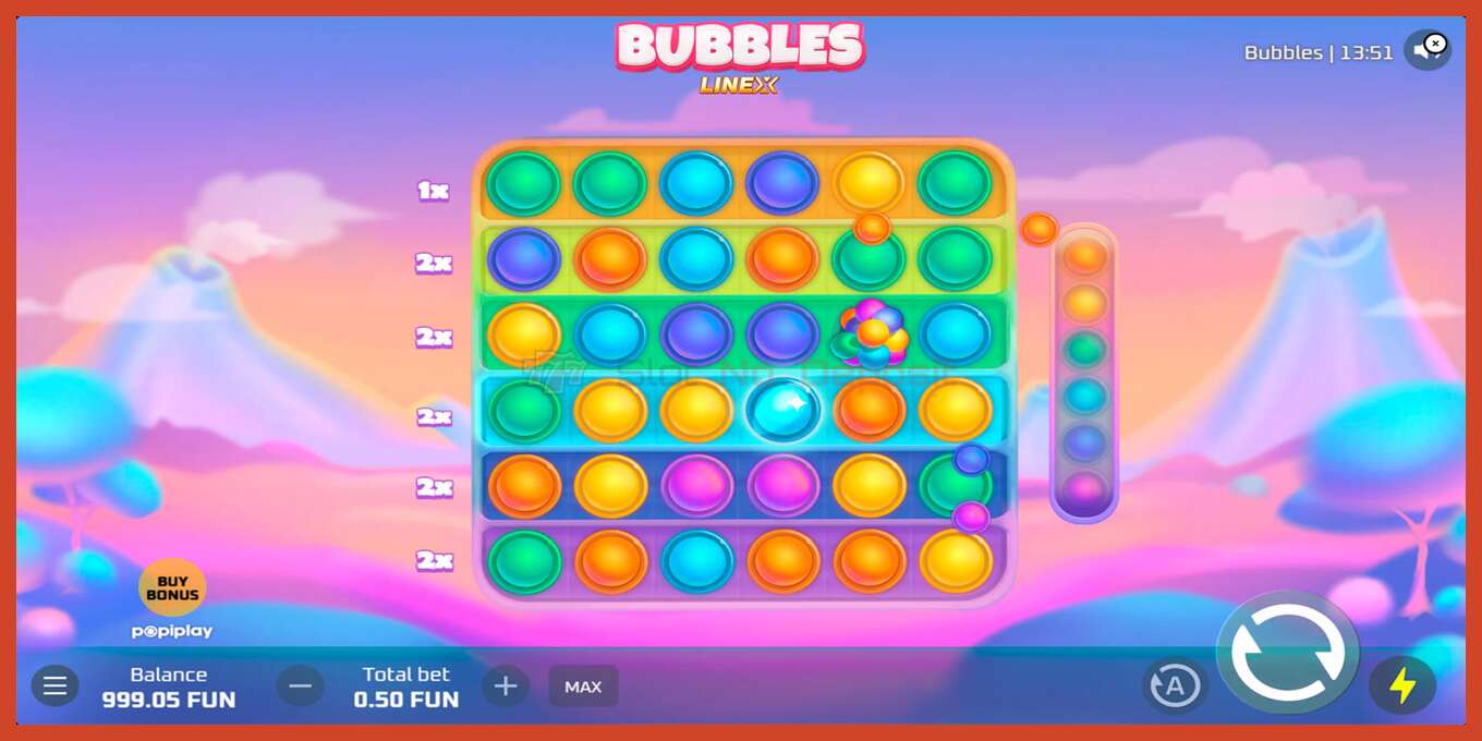 צילום מסך של חריץ: Bubbles ללא פיקדון, מִספָּר - 3