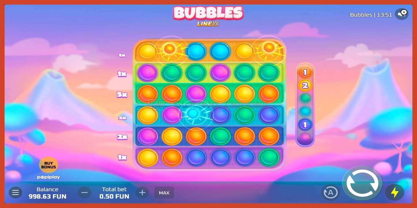 צילום מסך של חריץ: Bubbles ללא פיקדון, מִספָּר - 4