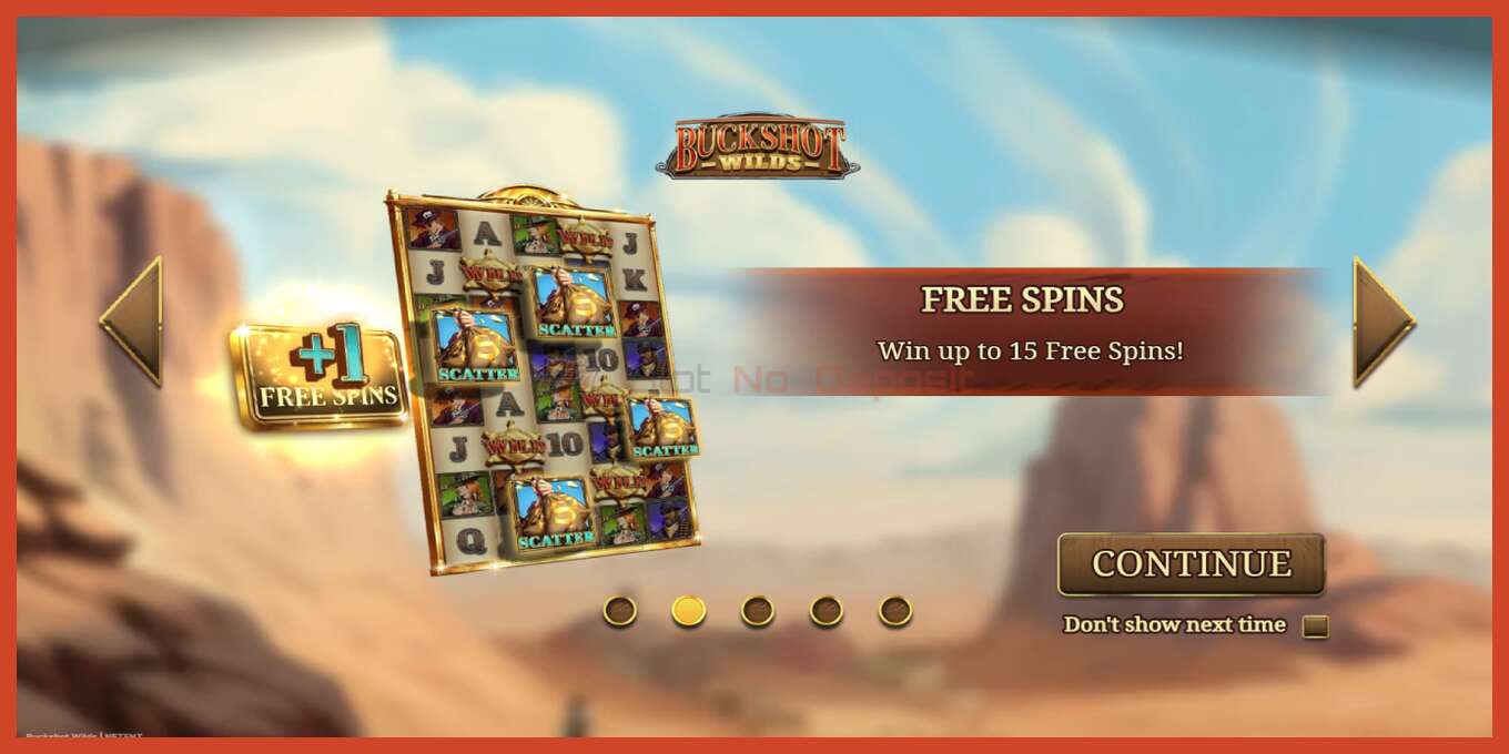 Slot screenshot: Buckshot Wilds no deposit, number - 1