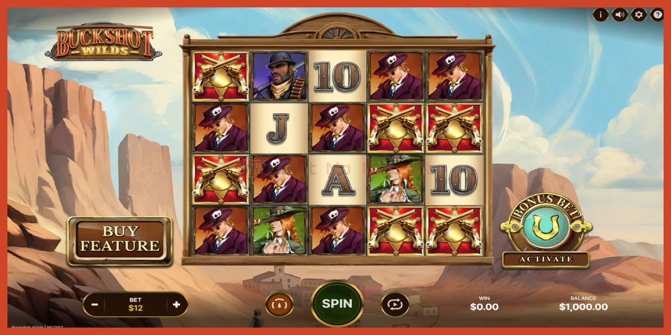 Slot screenshot: Buckshot Wilds no deposit, number - 2