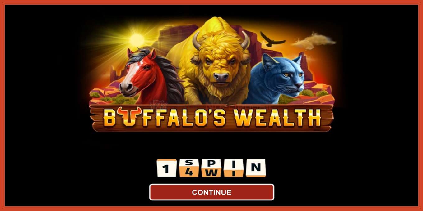 Ảnh chụp màn hình khe: Buffalos Wealth không có tiền đặt cọc, con số - 1