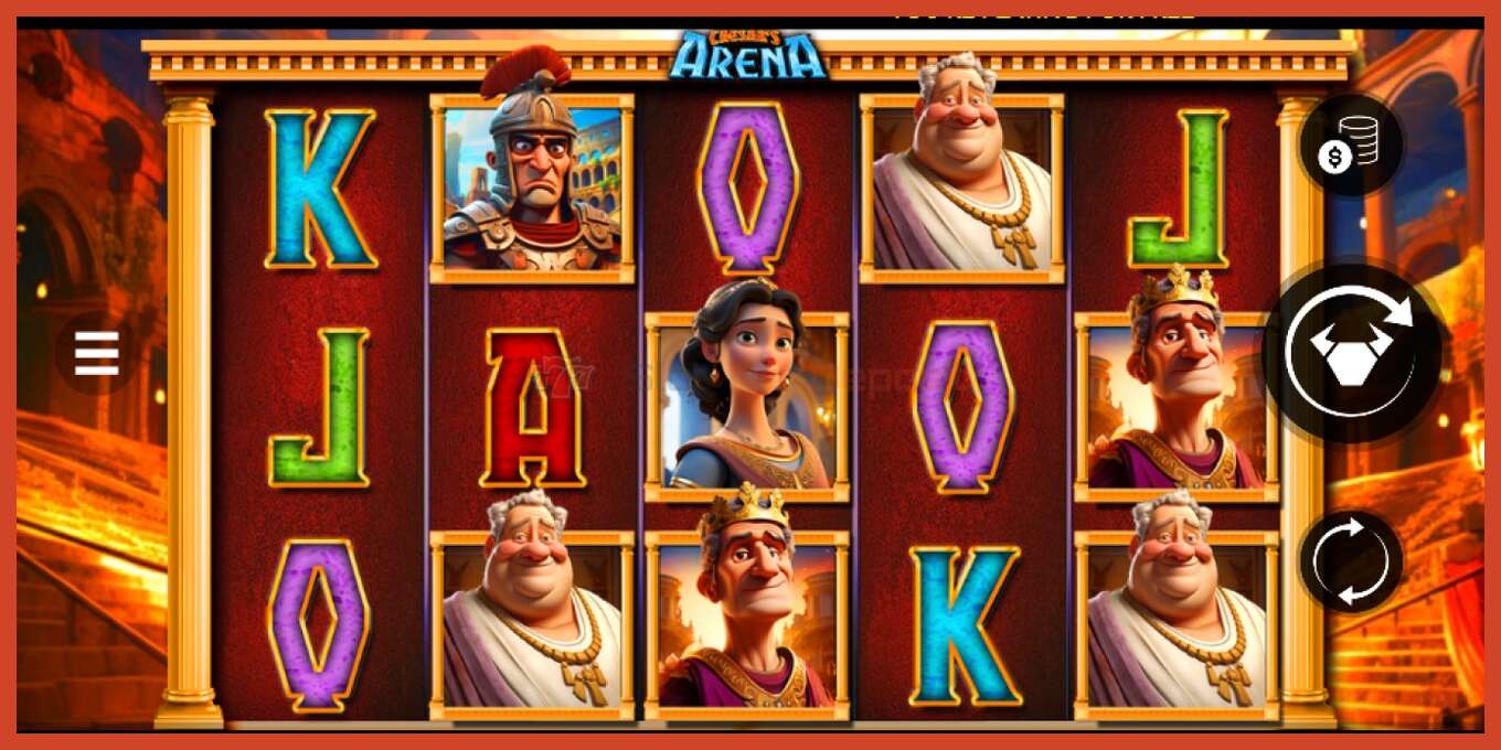 Tangkapan skrin slot: Caesars Arena tiada deposit, nombor - 1