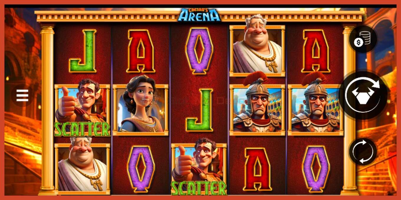 Tangkapan skrin slot: Caesars Arena tiada deposit, nombor - 3