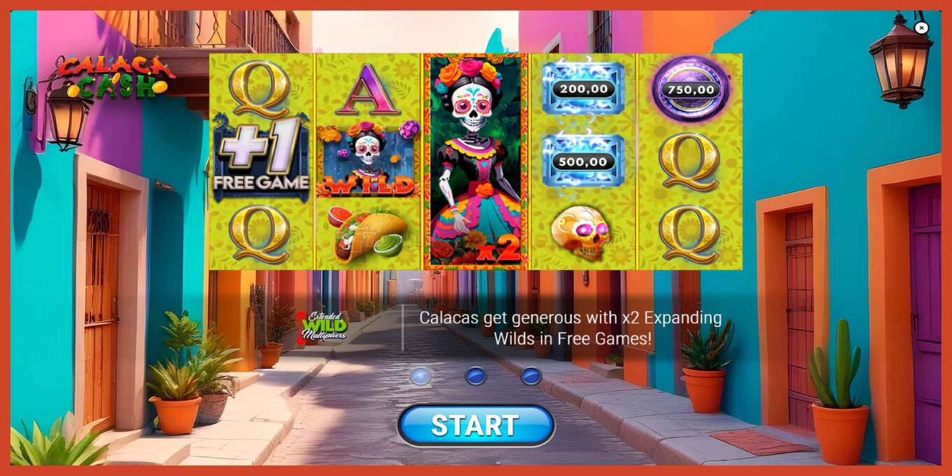 Tangkapan skrin slot: Calaca Cash tiada deposit, nombor - 1