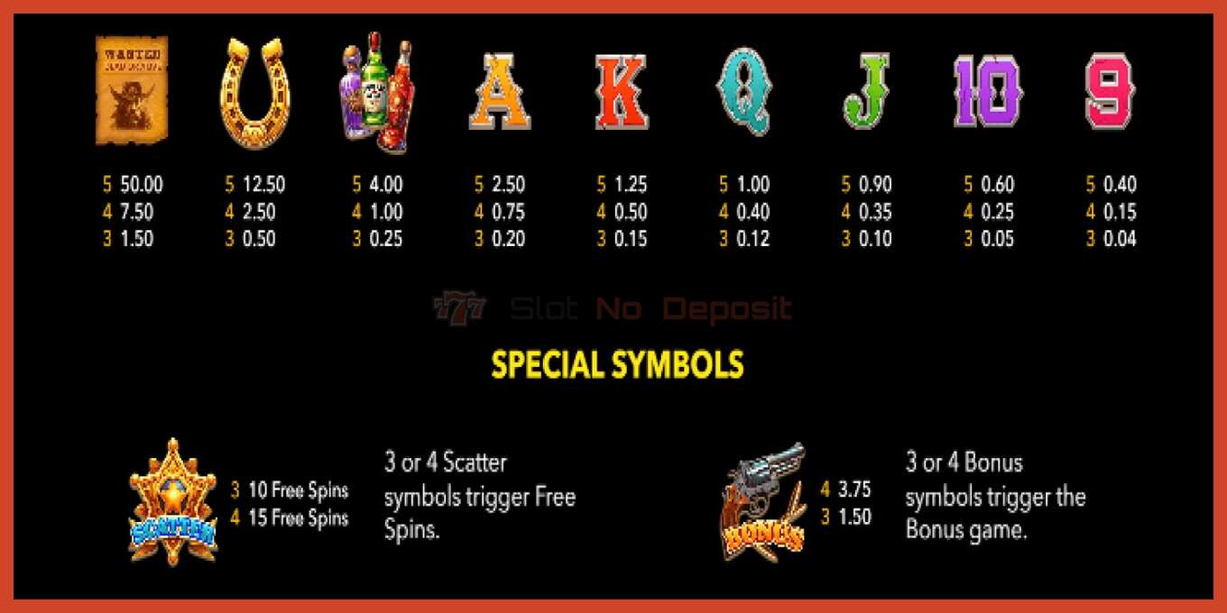 Slot screenshot: Cancan Saloon Deluxe no deposit, number - 4