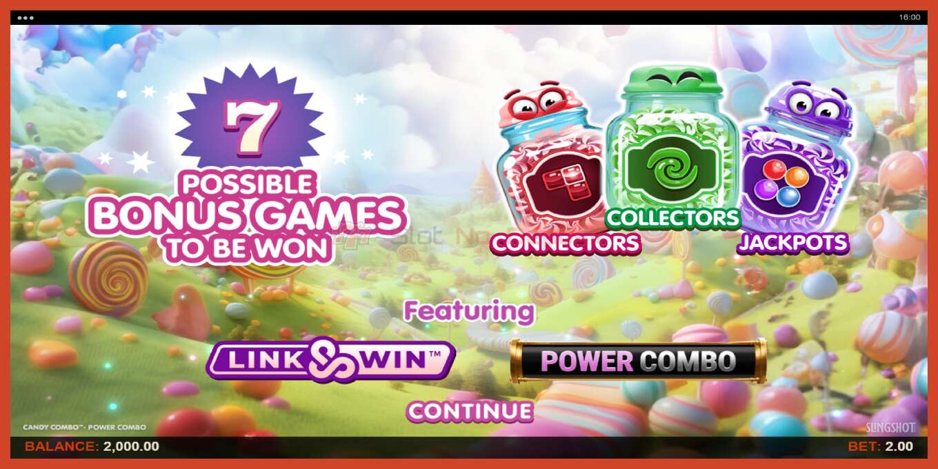 Slot screenshot: Candy Combo Power Combo bez depozita, broj - 1