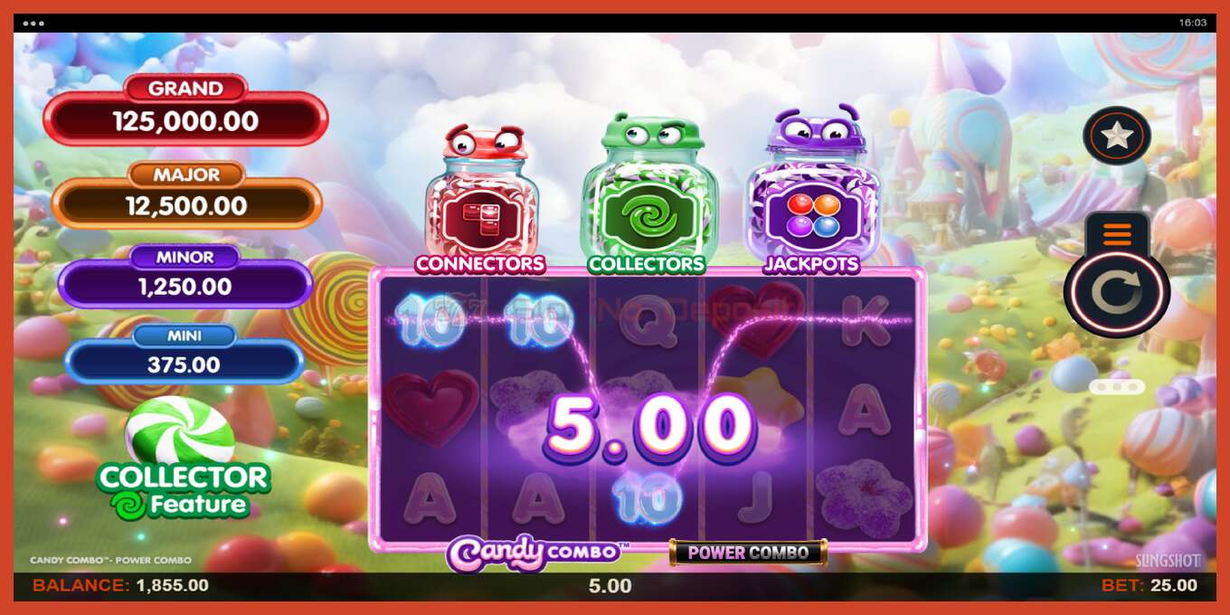 Slot screenshot: Candy Combo Power Combo bez depozita, broj - 4