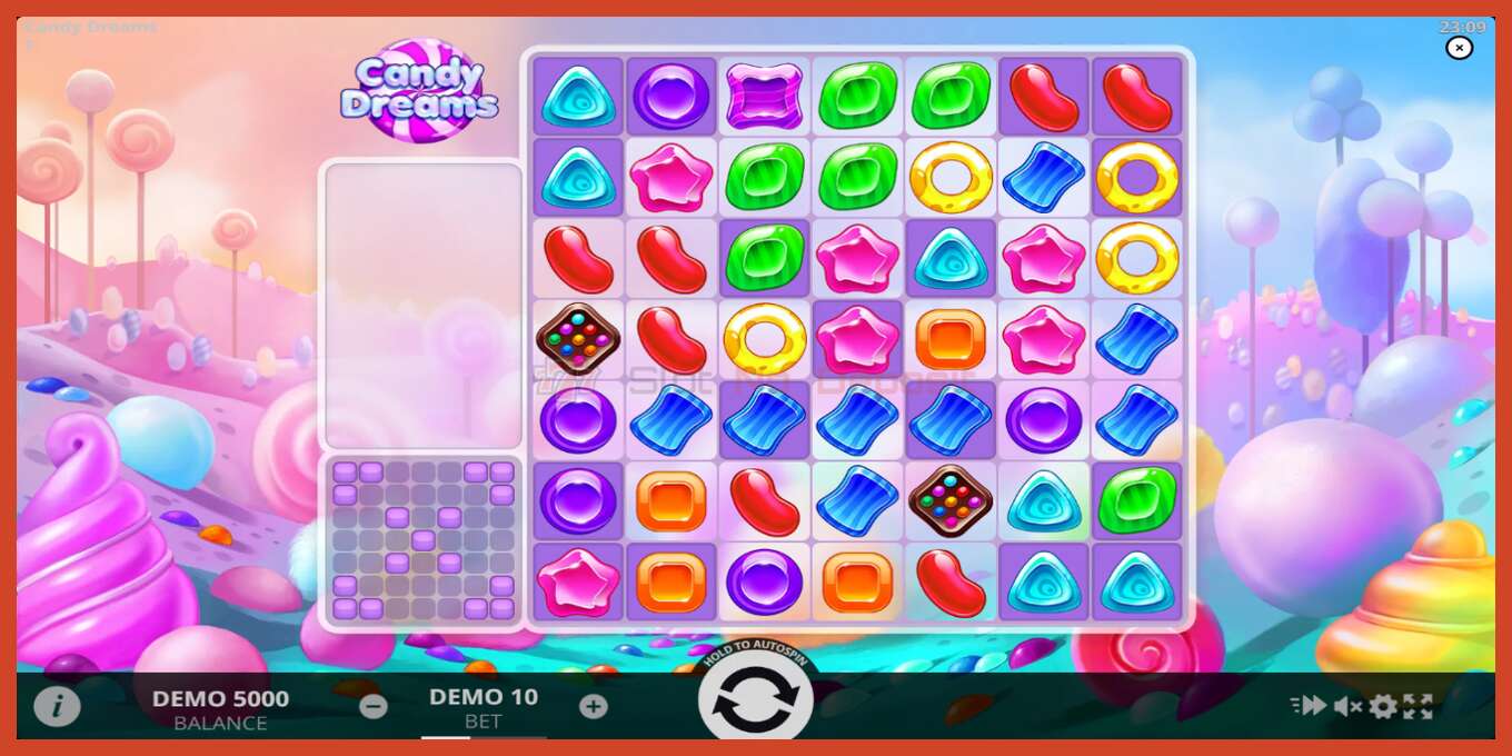 Slot screenshot: Candy Dreams no deposit, number - 2