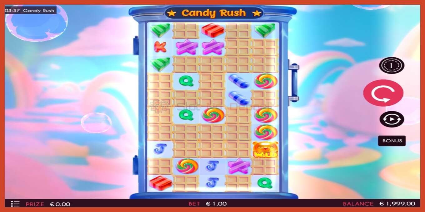 Slot skrinshoti: Candy Rush depozit yoq, raqam - 2