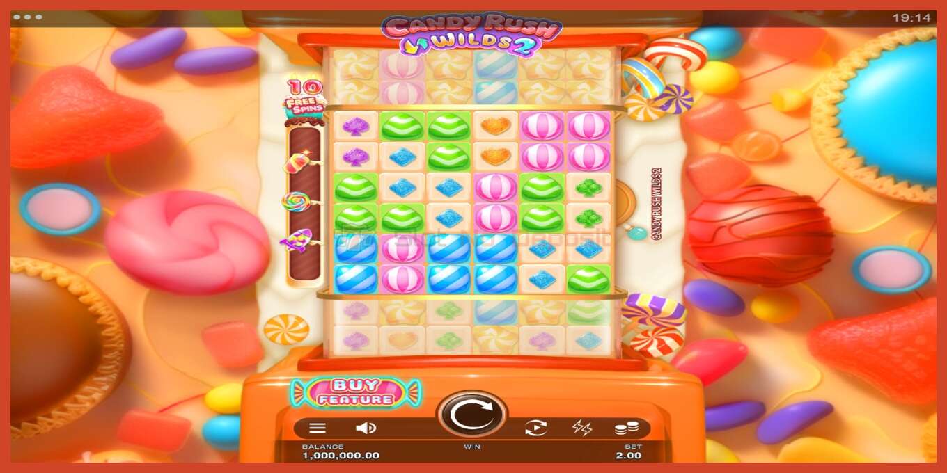 រូបថតអេក្រង់រន្ធ: Candy Rush Wilds 2 គ្មានប្រាក់កក់, លេខ - 1