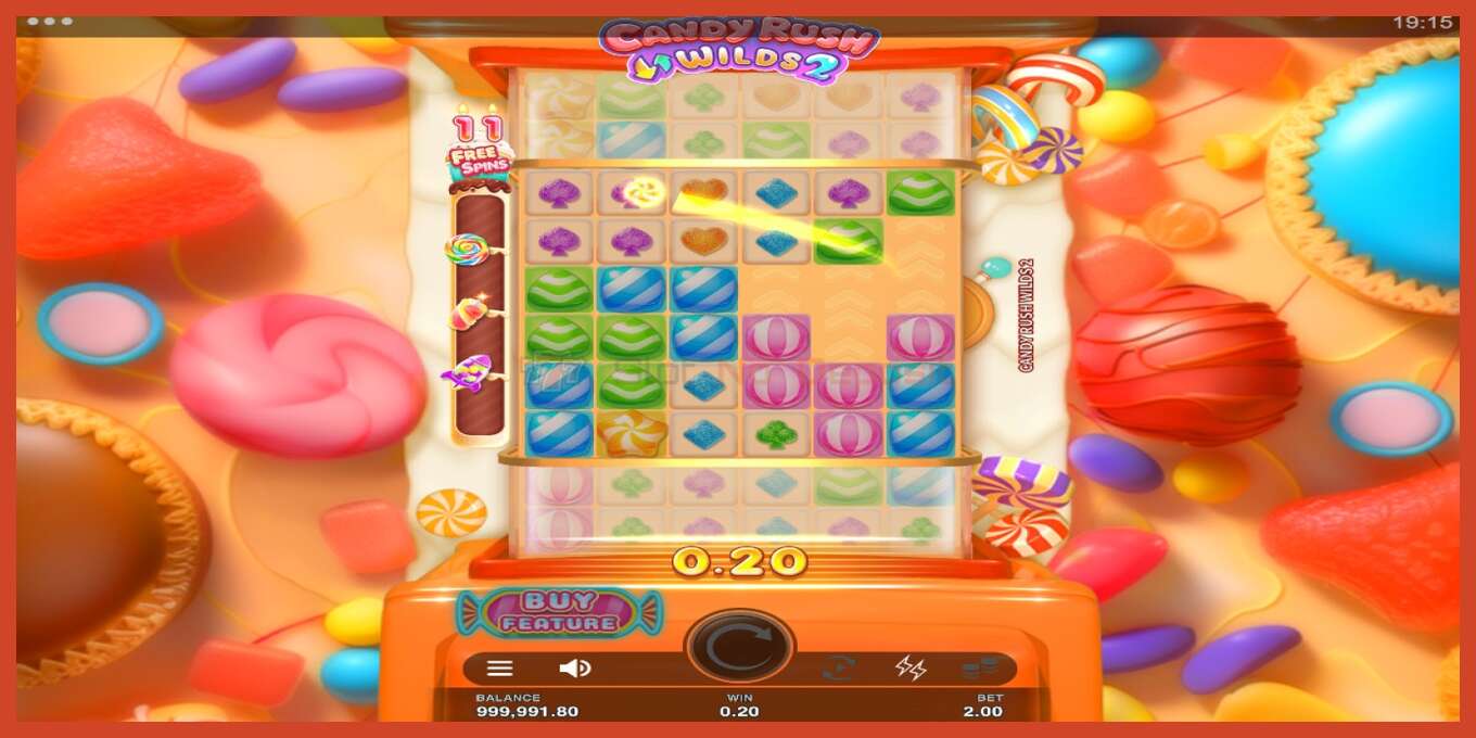 រូបថតអេក្រង់រន្ធ: Candy Rush Wilds 2 គ្មានប្រាក់កក់, លេខ - 2