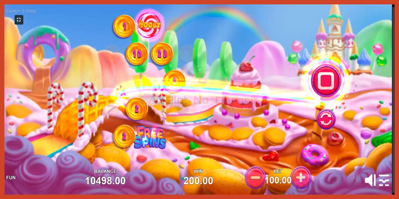 Captură de ecran pentru slot: Candy Strike fara depozit, număr - 4