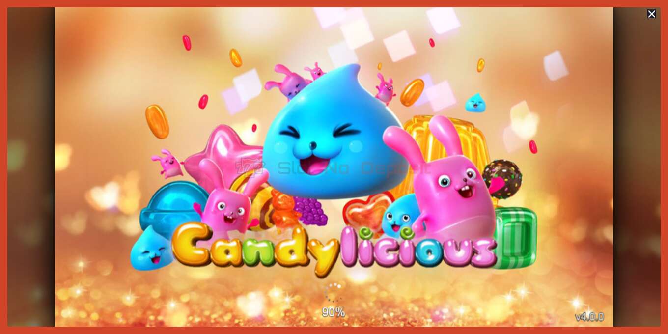 Slot screenshot: CandyLicious no deposit, number - 1