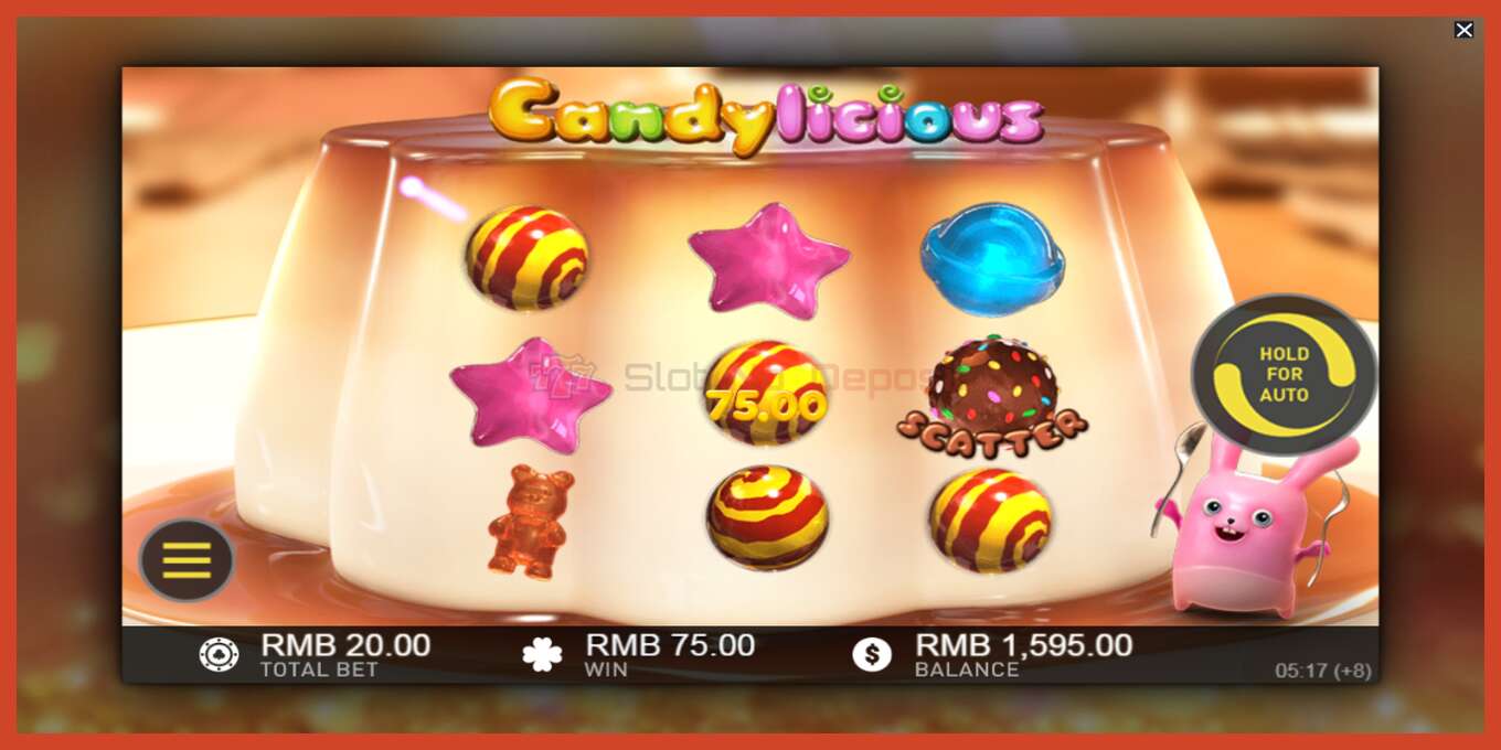 Slot screenshot: CandyLicious hakuna amana, nambari - 4