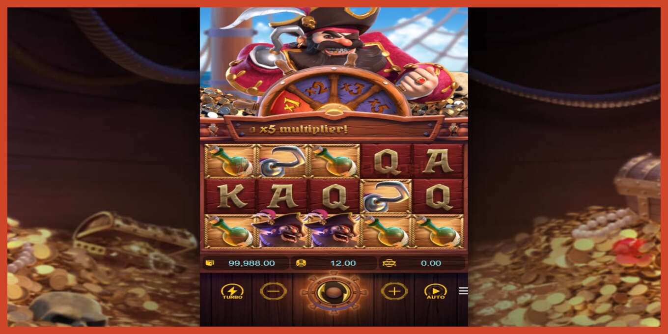 Slot screenshot: Captains Bounty no deposit, number - 2