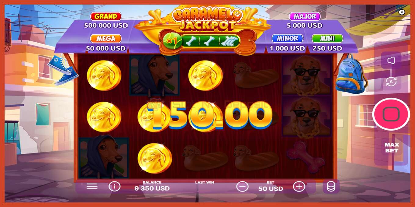 ஸ்லாட் ஸ்கிரீன்ஷாட்: Caramelo Jackpot வைப்பு இல்லை, எண் - 3