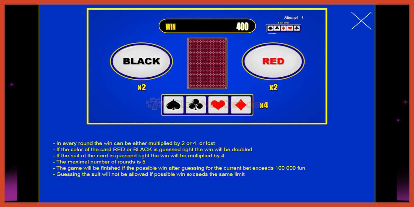 Slot screenshot: Carousel no deposit, number - 7