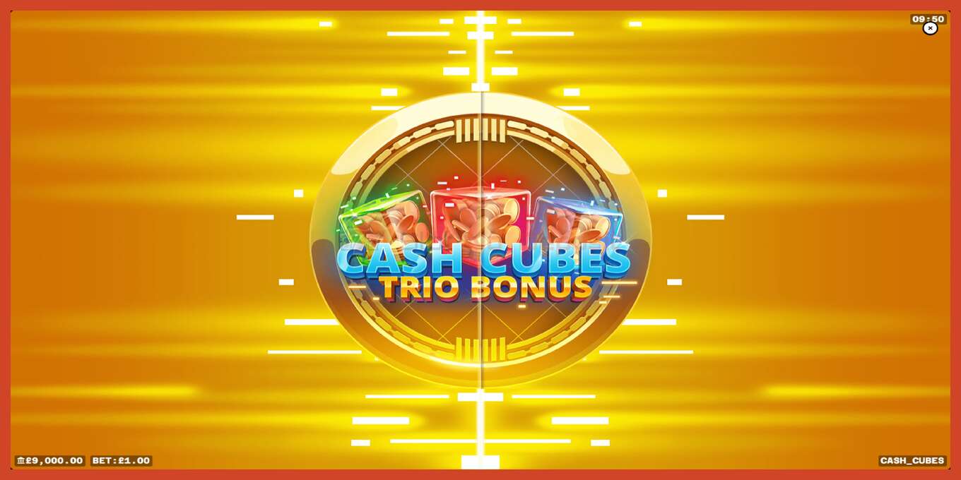 Tangkapan skrin slot: Cash Cubes: Trio Bonus tiada deposit, nombor - 1