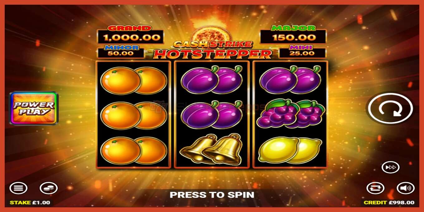 Slot skrinshoti: Cash Strike Hotstepper depozit yoq, raqam - 2