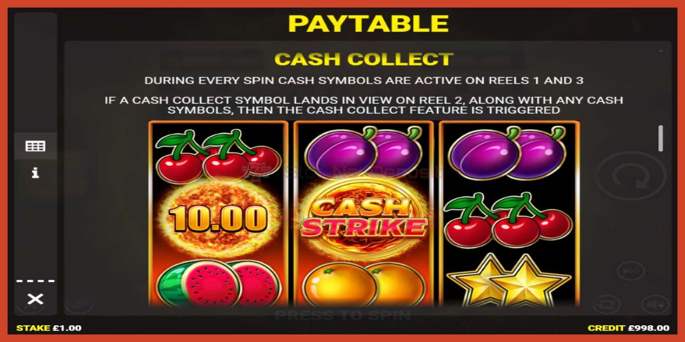 Slot skrinshoti: Cash Strike Hotstepper depozit yoq, raqam - 5