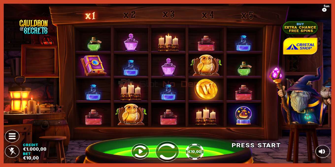 Schermafbeelding van slot: Cauldron of Secrets geen aanbetaling, nummer - 2