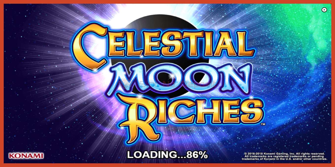 Скріншот слоту: Celestial Moon Riches без депозиту, номер - 1