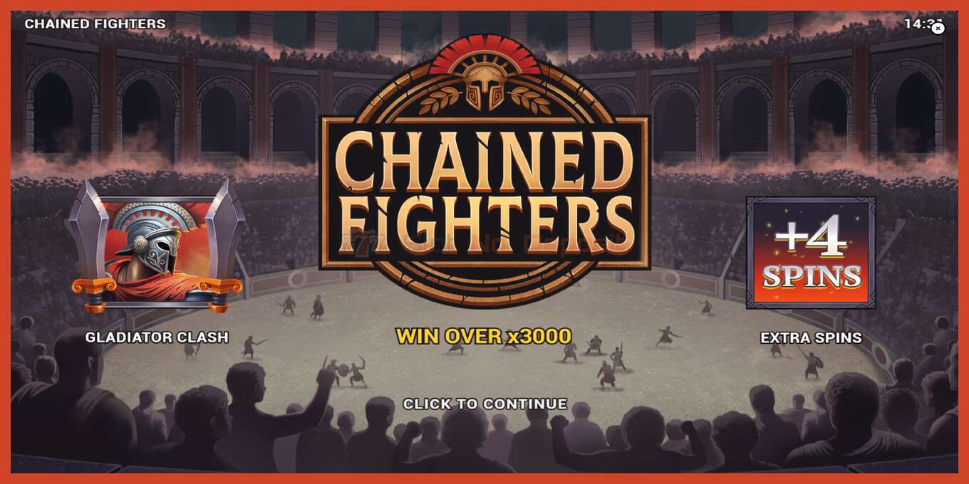 צילום מסך של חריץ: Chained Fighters ללא פיקדון, מִספָּר - 1