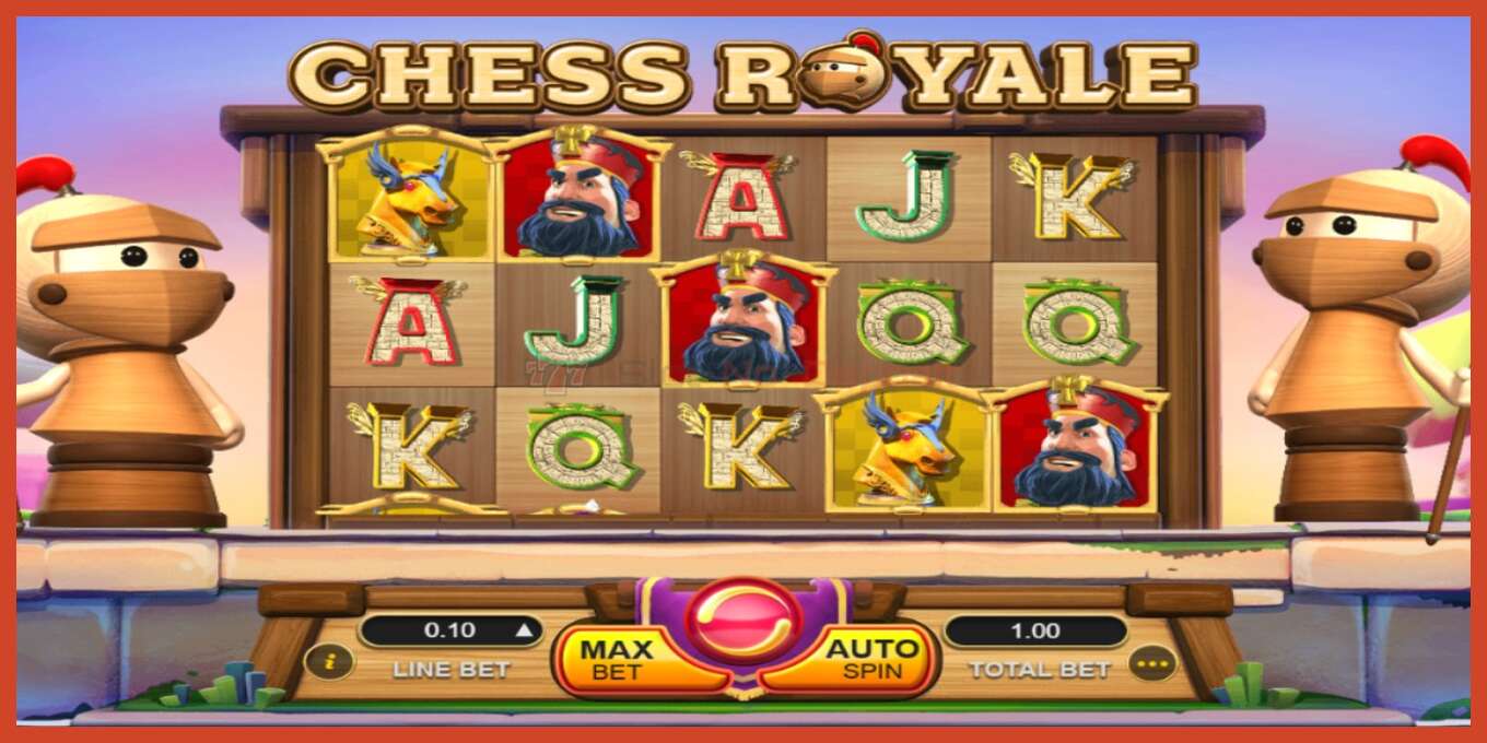 Slot screenshot: Chess Royale no deposit, number - 2