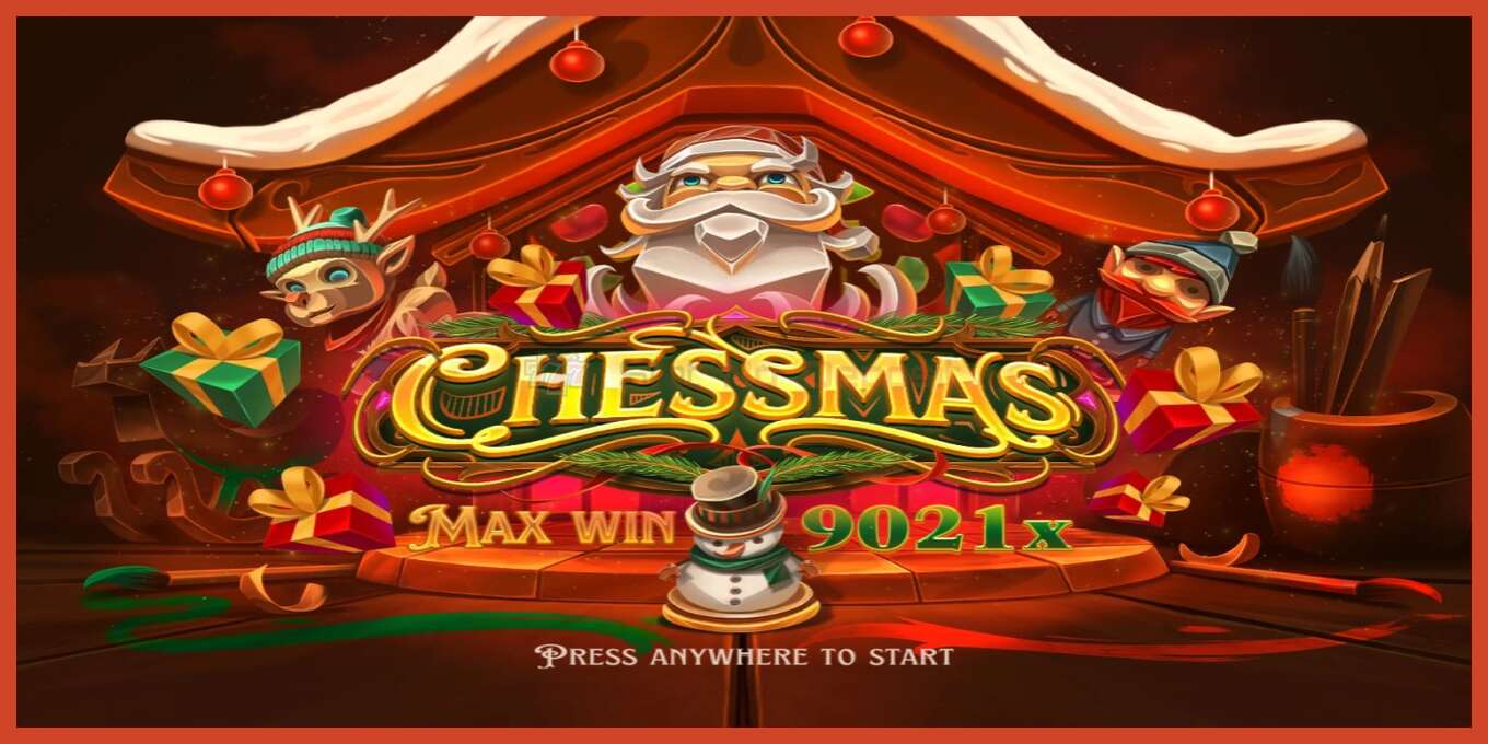 Slot screenshot: Chessmas no deposit, number - 1