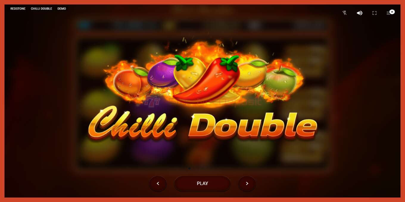 Captura de pantalla de la ranura: Chilli Double sin deposito, número - 1