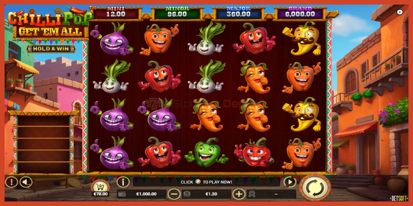 Slot screenshot: ChilliPop Get Em All bez depozita, broj - 2